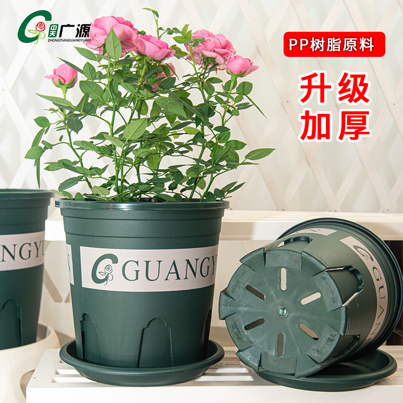 加仑盆加厚控根透气室内外客厅花卉绿萝兰花月季树脂中天花盆