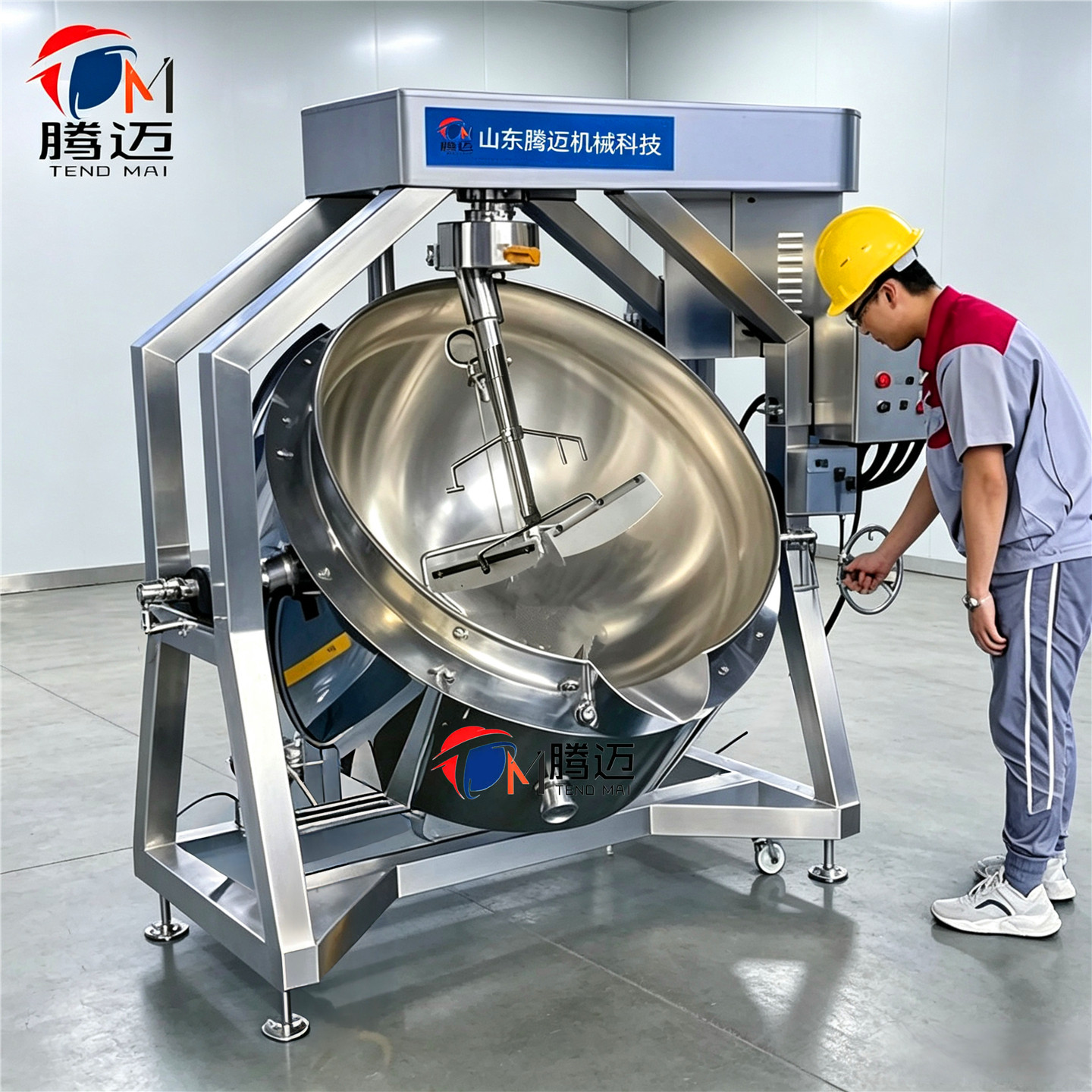 商用全自动搅拌炒锅火锅底料炒料汤炉/夹层锅/熬煮锅