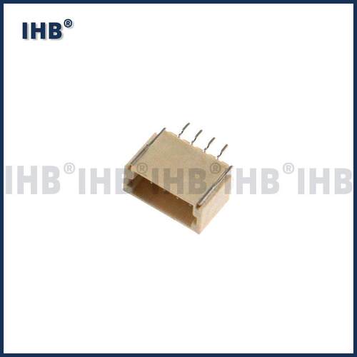 SH1.0-4P卧贴接插件1.0mm间距耐温针座1.0贴片连接器插座接口