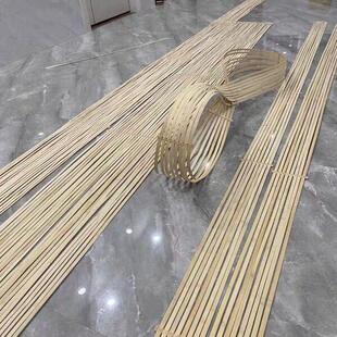 手工竹排竹编竹片篾条竹艺造型造景吊顶装置婚庆展厅装饰创意设计