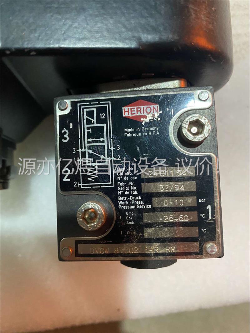 原装海隆 HERION 2401190 电磁阀 Norgre(议价)