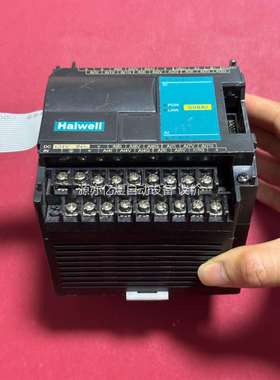 海为PLC S08AI，二手拆机包好，图拍，缺盖子，实