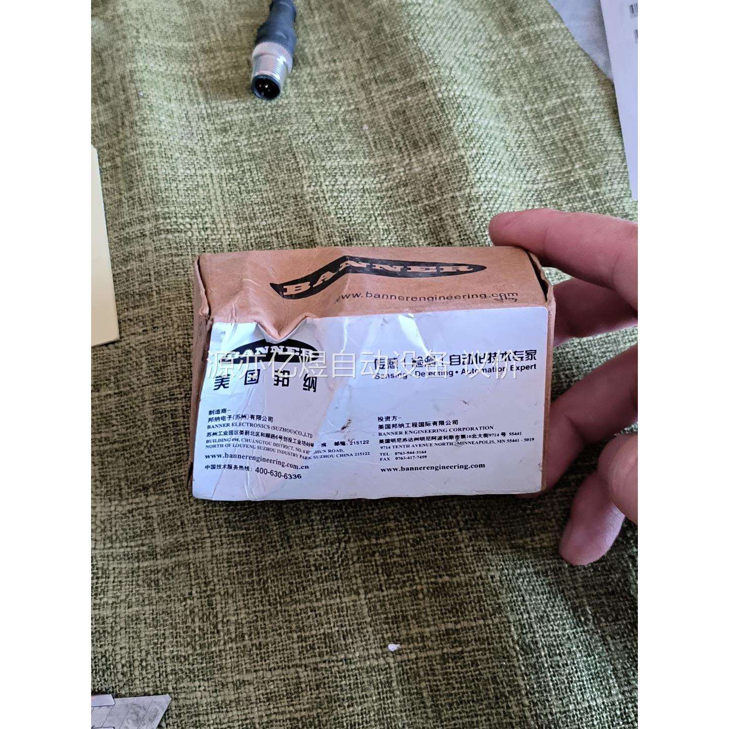 邦纳BANNER S18SP6DQ 光电检测开关,包装盒有