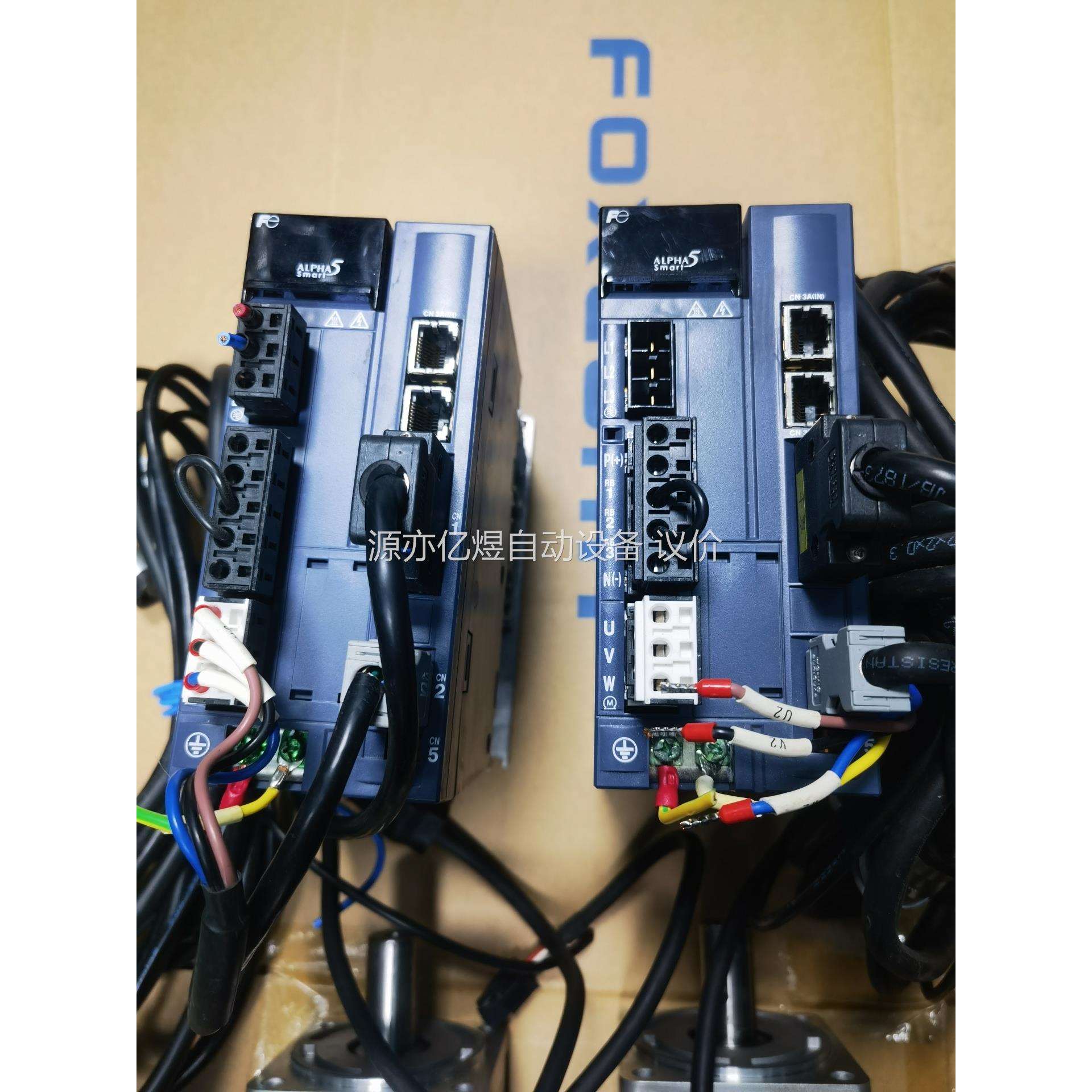 富士伺服驱动器RYH751-F5-VV2;伺服电机GYB75