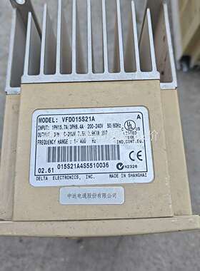 台达变频器VFD015S21A拆机一台和VFD004S21A