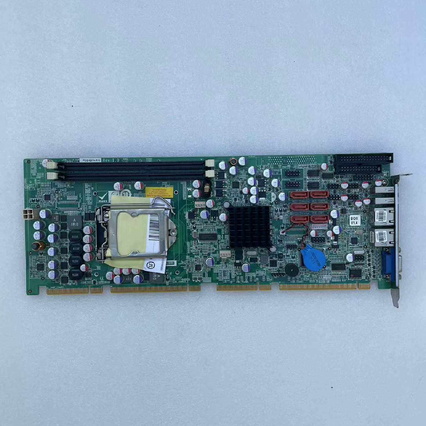 询价威强 PCIE-Q57A-R10 Rev：1.0 工控机主板议价