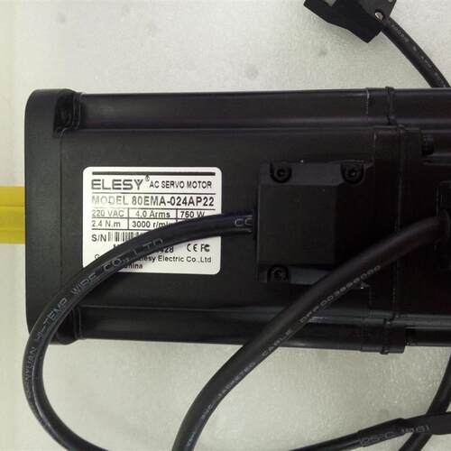 议价A080*伊莱斯伺服电机 2.4Nm 3000转 80EMA-024AP22 全新原装
