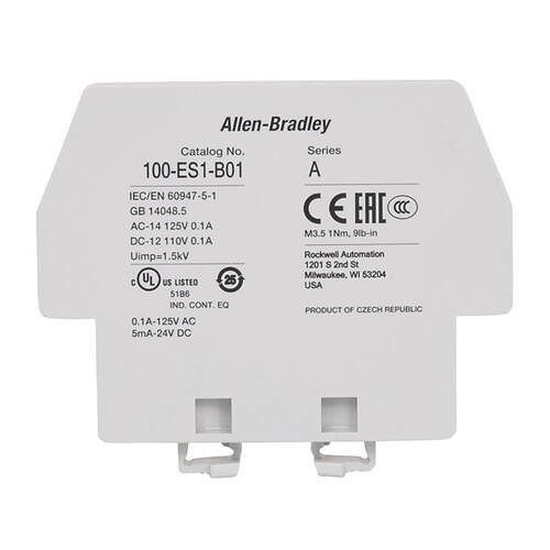 议价100-ES1-B01罗克韦尔AB全新触点用于100E116-100E370接触器有