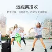 新款 舞台表演唱歌唱戏通经专用 一拖四无线麦克风专业话筒头戴式