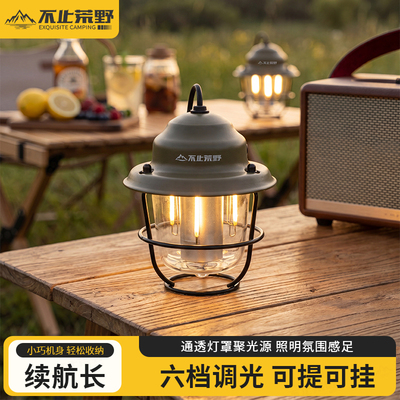 不止荒野户外露营灯便携松果灯