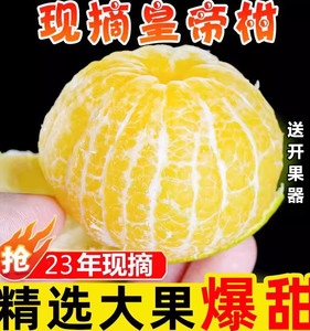 精选皇帝柑大果10斤新鲜水果整箱蜜桔香甜橘子贡柑砂糖桔子沃5柑3