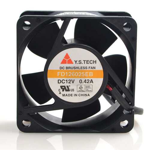元山 FD126025EB 6025 6CM 12V 0.42A 散热风扇 机箱 机柜电源风