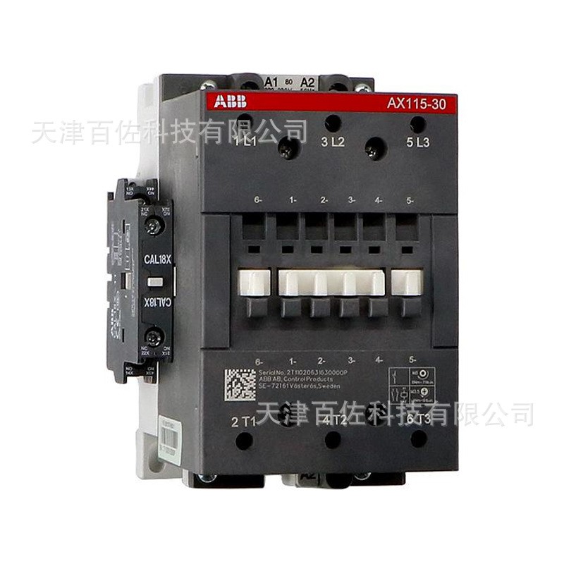 AX系列ABB接触器AX115-30-11-80交流接触器220-230/230接触器