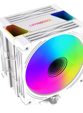 LOVINGCOOL雷利酷六铜管cpu散热器双风扇大风量高散热静音全平台