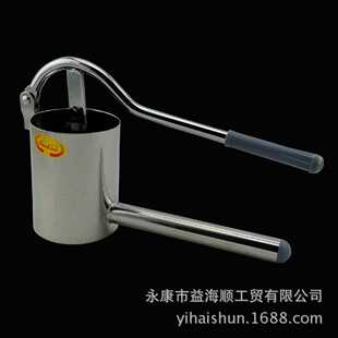 不锈钢挤面器手动压面器酸汤子工具 酸汤面家用疙瘩面条机手压式