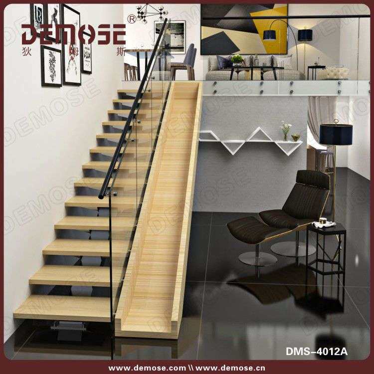 家用别墅楼梯 复式公寓楼梯 创意儿童滑梯楼梯 单龙骨楼梯
