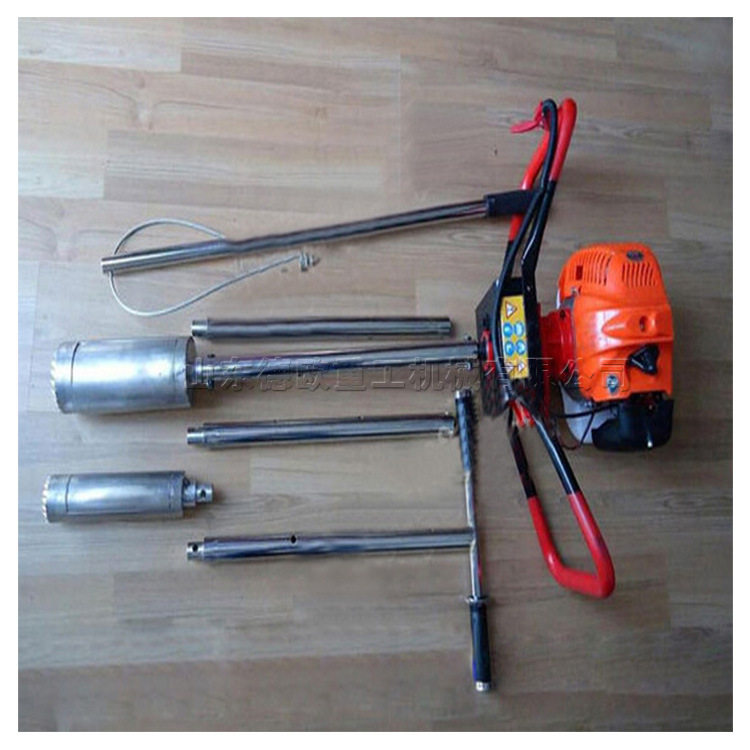 土壤勘查检测电动取样器 手持式泥土取样机 汽油动力取土机
