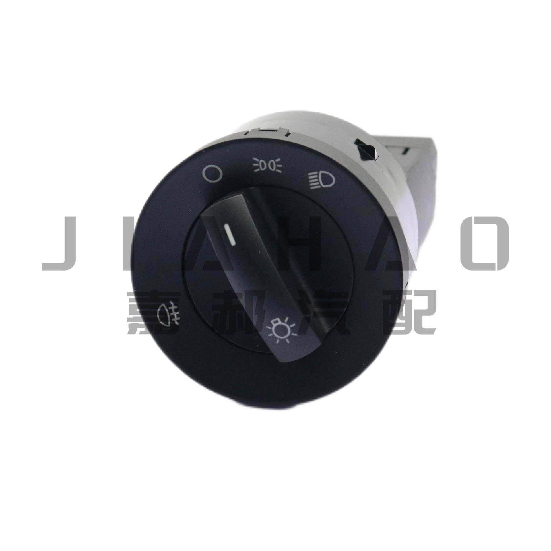 6Q0941531B6Q0941531M3档黑旋钮后雾灯汽车零部件大灯开关