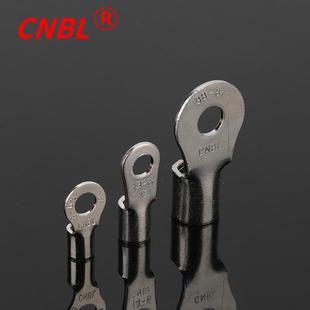 直销国标圆形裸端头铜鼻子铜接线耳OT端子RNB1.25 3端子