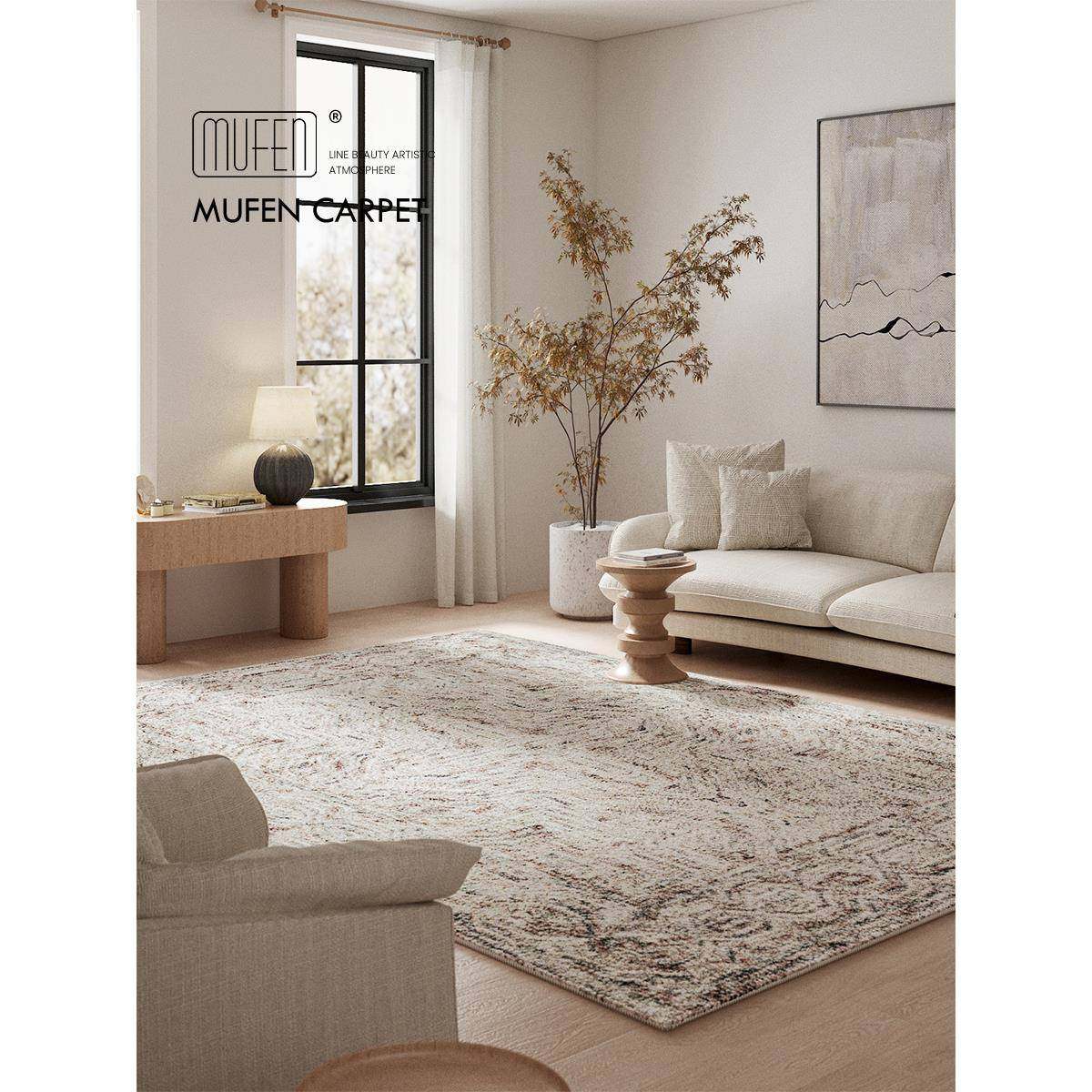 MUFEN地毯客厅法式中古卧室床边沙发茶几毯高级复古奶油轻奢地垫,农机/农具/农膜,其它农用工具,淘宝优惠券,粉丝福利购,淘宝优惠卷