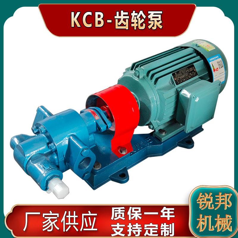 电动齿轮泵卸油泵汽油柴油化工泵KCB-55铸铁泵