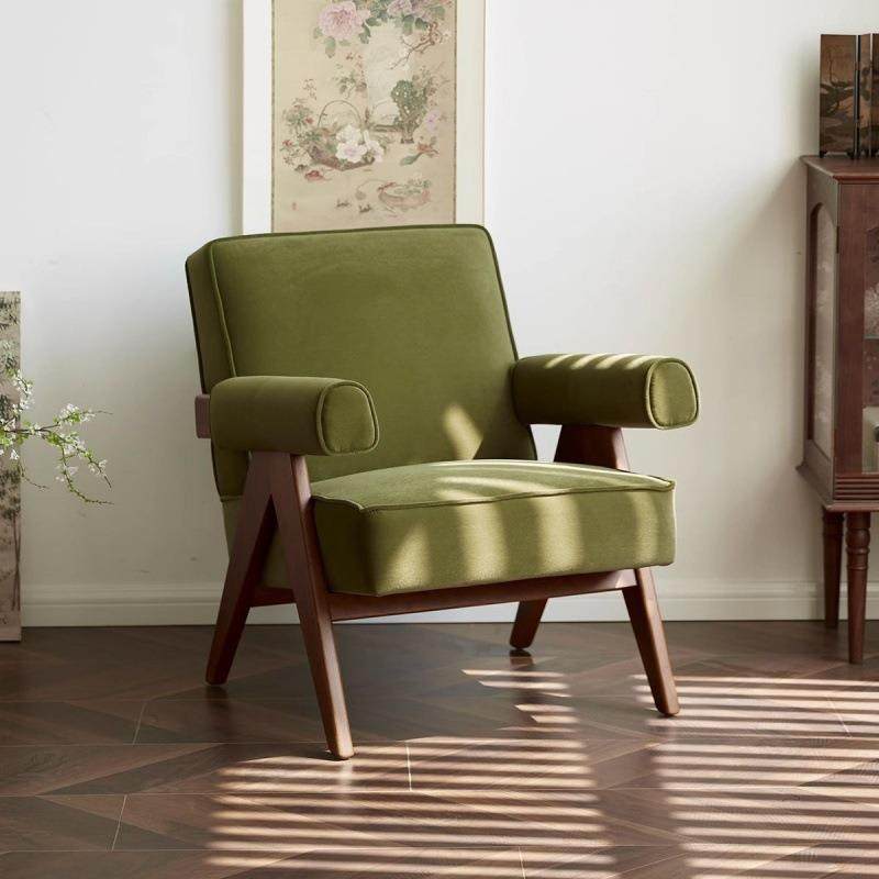 北欧设计师网红休闲椅客厅卧室懒人沙发实木复古单椅阳台沙发椅子,农机/农具/农膜,其它农用工具,淘宝优惠券,粉丝福利购,淘宝优惠卷