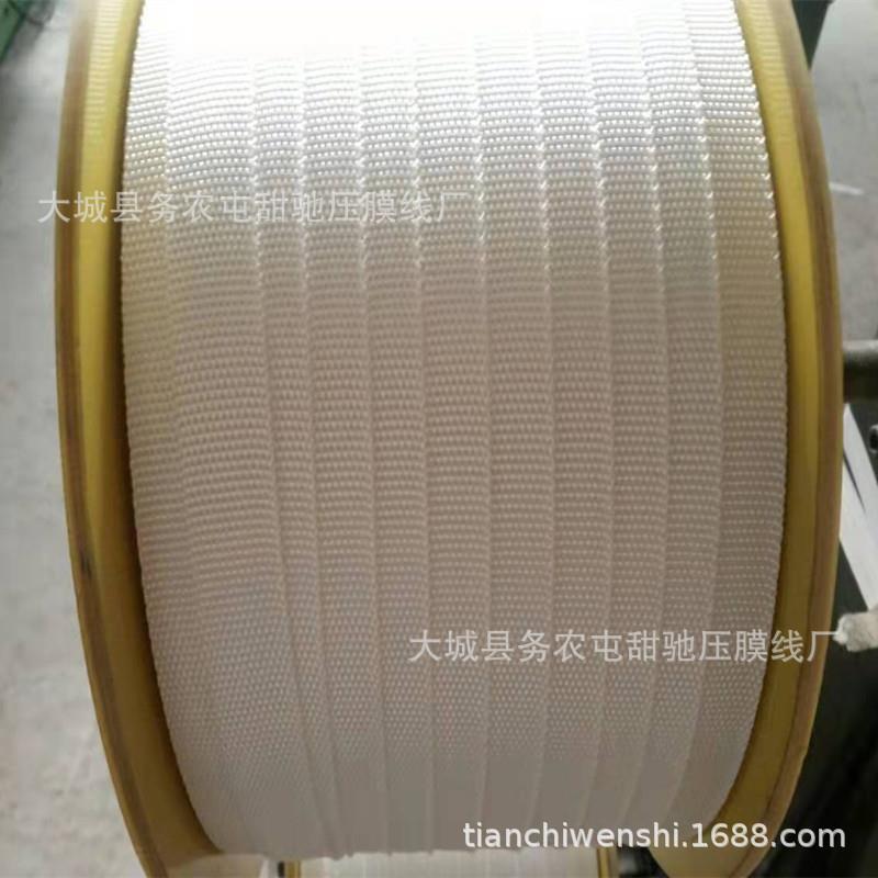 涤纶丝材质压膜带温室大棚配件防风抗老化压膜线3公分宽