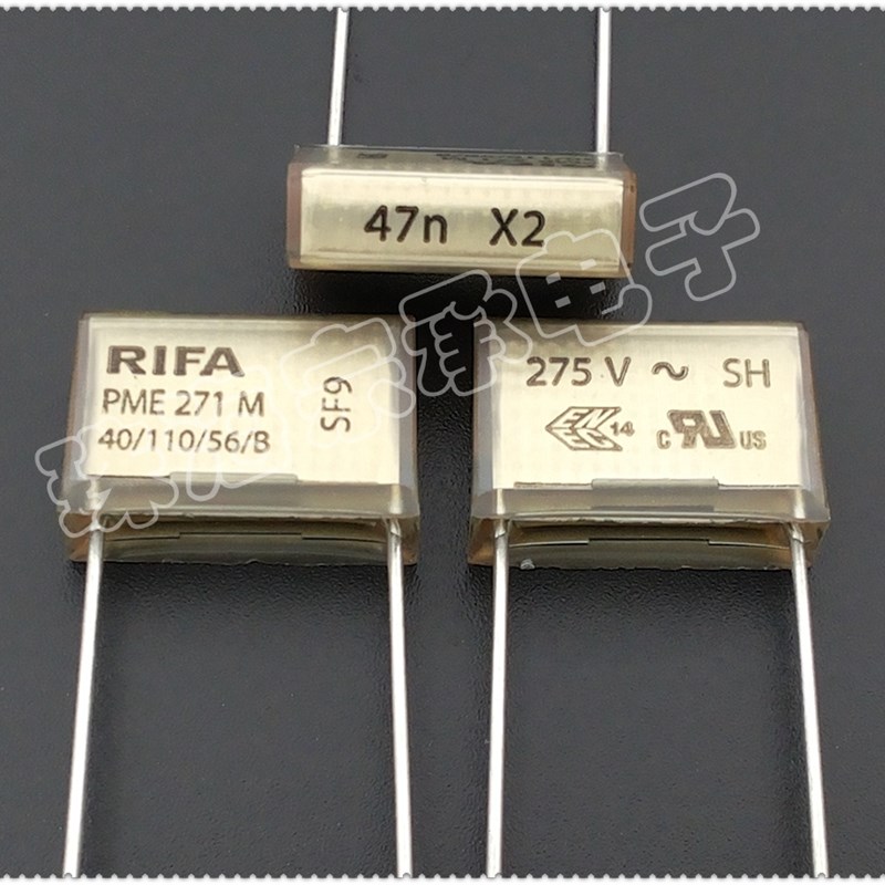 进口芬兰 0.047uF 275VAC RIFA PME271M 47n X2 安规薄膜电容 p15