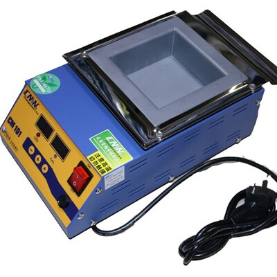 创美威 方形无铅锡炉 CM-101 数显 800W 100x100x45 纯钛环保锡锅