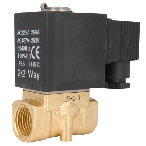 亚德客直动常开电磁阀2KW030 2KW050-10/15 2KW150 200 250-15-20