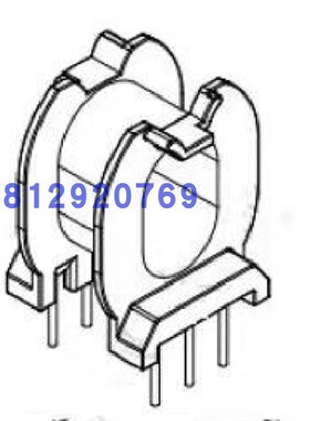 ATQ18卧式3+3高频变压器磁芯骨架ATQ18磁芯骨架