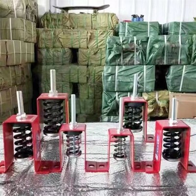 HV型管道吊顶减震吊架风机盘管空调吊装弹簧隔音降噪弹簧减震器