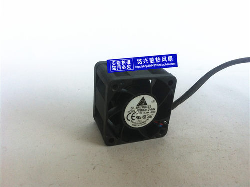 原装台达 4厘米4cm1U伺服器风扇 4028 FFB0412VHN 12V 0.24A