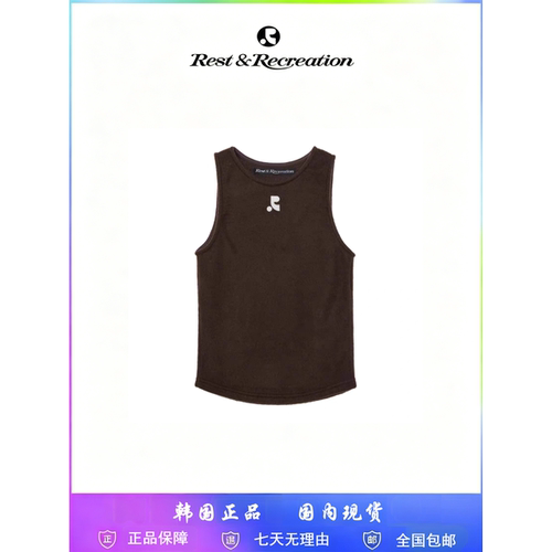 白鹿同款restrecreation针织背心