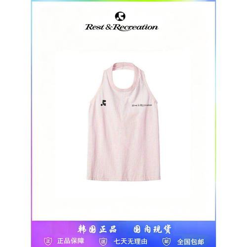 restrecreation辣妹吊带露背背心