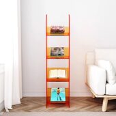 亚克力书架落地置物架家用客厅靠墙窄夹缝收纳架子简易书报展示架