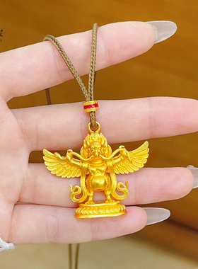 金店同款沙金古法大鹏金