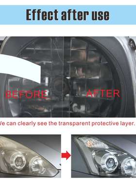 dpro HEDLIGHT CLEAR COATING 大灯翻新镀晶剂透明晶体可多层施