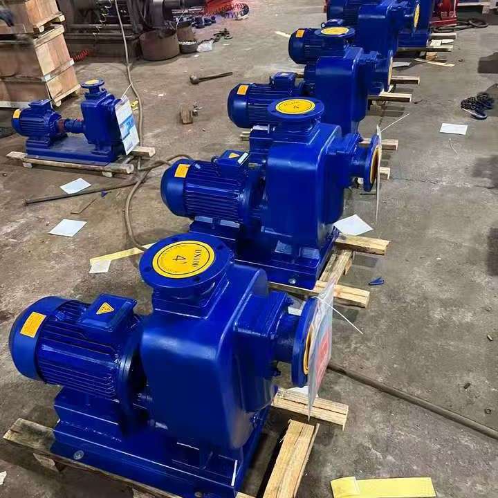 ZW无堵塞排污泵380v离心泵自吸泵卧式管道增压泵污水提升泵污水泵