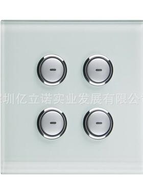 MTN6914_GF莫顿ULTI 4键可编程控制面板智能照明控制系统轻触面板