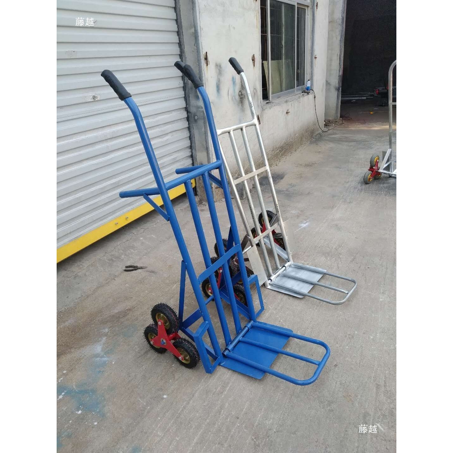 爬楼车上下楼手推车搬运车6轮车楼梯拉车小推车载重王折叠拉