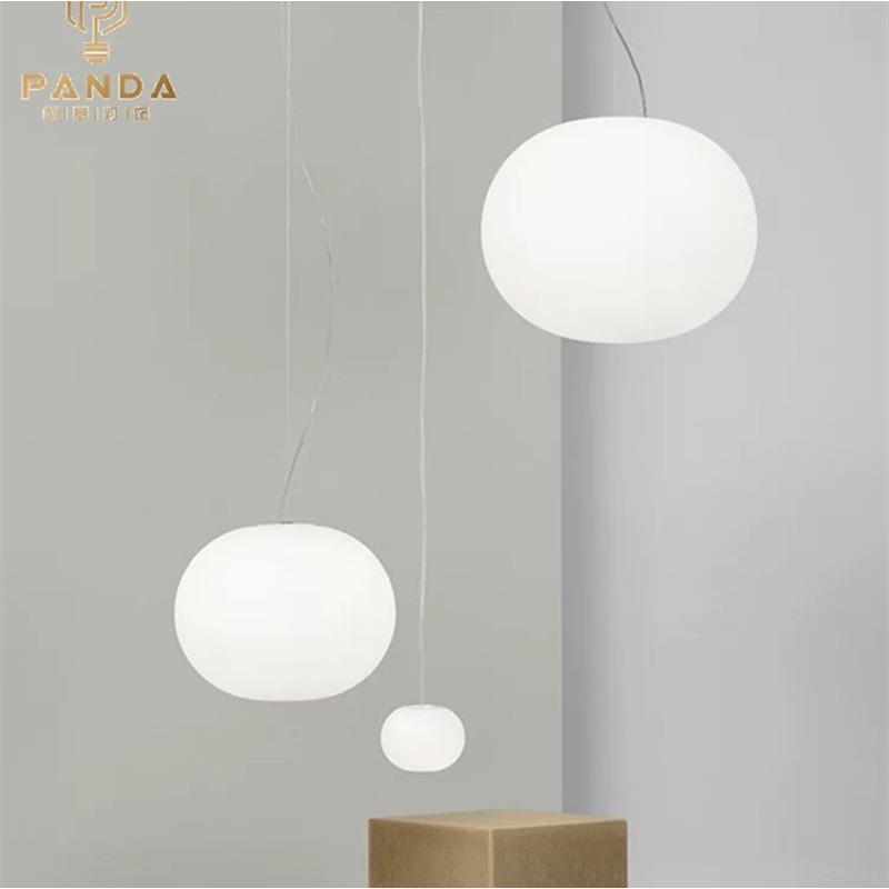 意大利吊灯Flos Glo-Ball 简约餐厅餐桌客厅卧室书房艺术玻璃吊灯