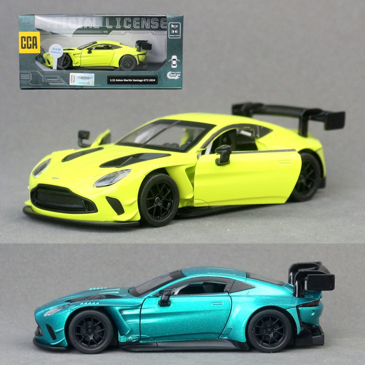 CCA彩珀1:31阿斯顿马丁GT3玩具合金车模回力开门声光玩具881750,玩具/童车/益智/积木/模型,合金车/玩具仿真车/收藏车模,淘宝优惠券,粉丝福利购,淘宝优惠卷