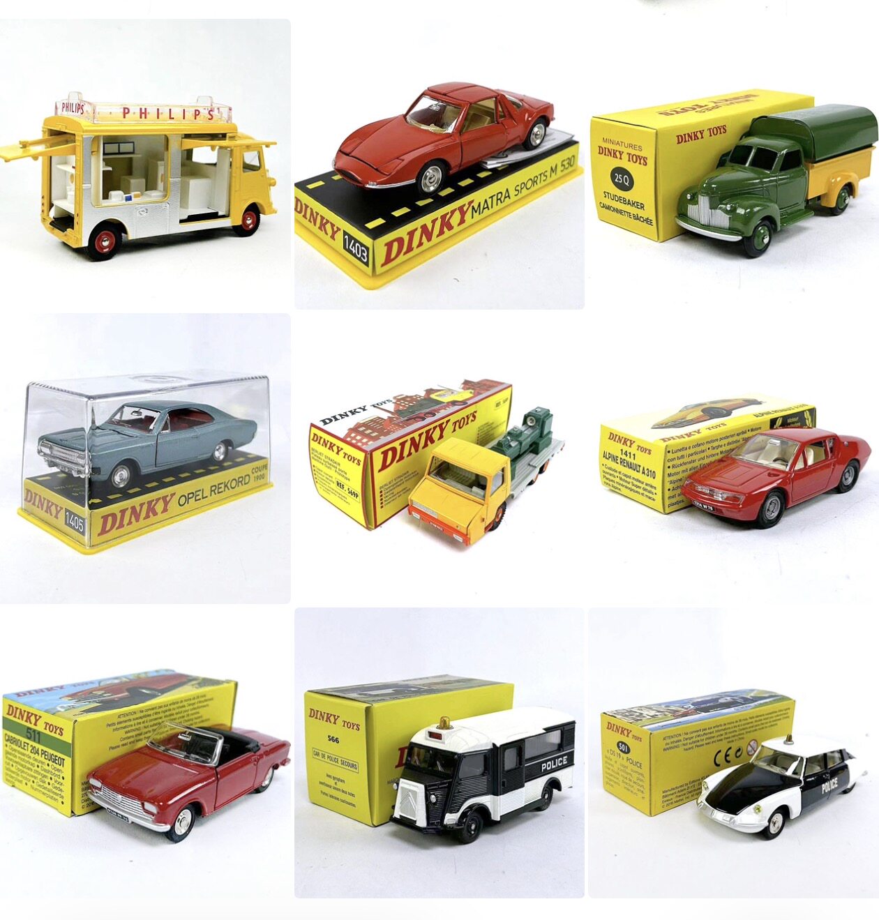 DINKY TOYS 1/43合金车/玩具仿真车/