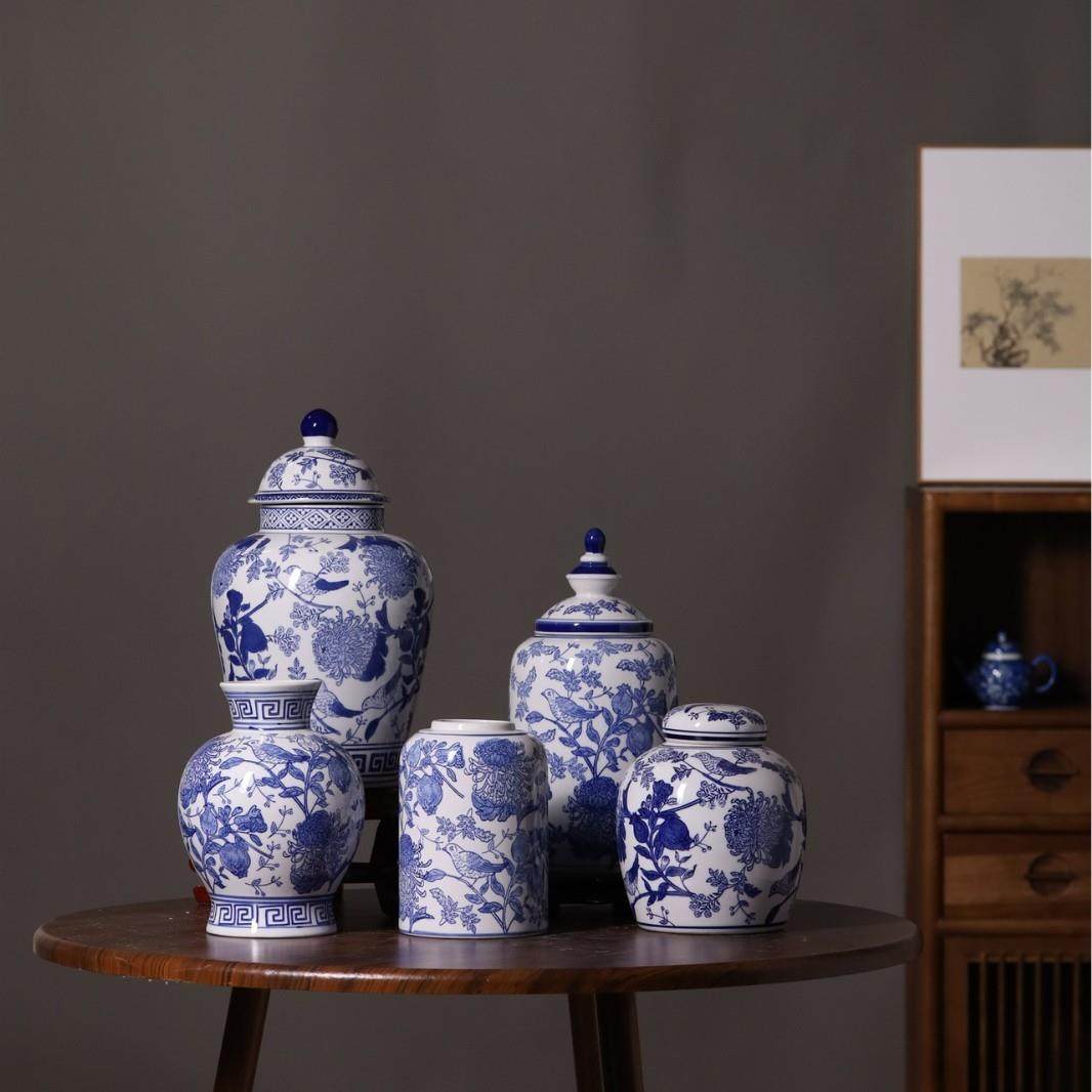陶瓷花瓶摆件创意家居装饰电视柜工艺品密封罐子圆形陶瓷储物罐子,橡塑材料及制品,工业陶瓷,淘宝优惠券,粉丝福利购,淘宝优惠卷