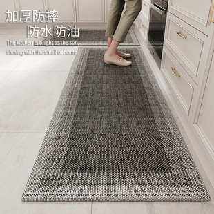 轻奢高端比利时绒专用套装 厨房吸水吸油地垫防滑耐脏防油渍长条垫