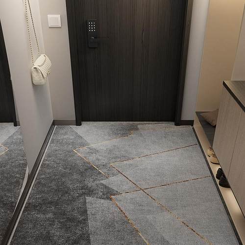 青彩季可裁剪比利时圈绒地垫