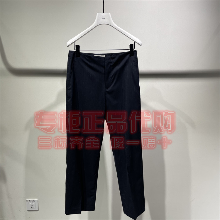 LESS 商场同款专柜正品2025秋季新款 2P9E14380黑藏青九分裤1595