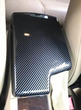 适用于宝马老3系碳纤扶手箱面板盖套E90E92E93325320li内饰改装