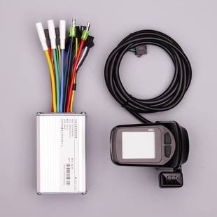 锂电自行车滑板车无刷控制器指拨款LCD仪表24V36V48V250W350W助力
